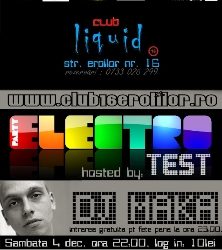 Electro Test Party @ Club 16