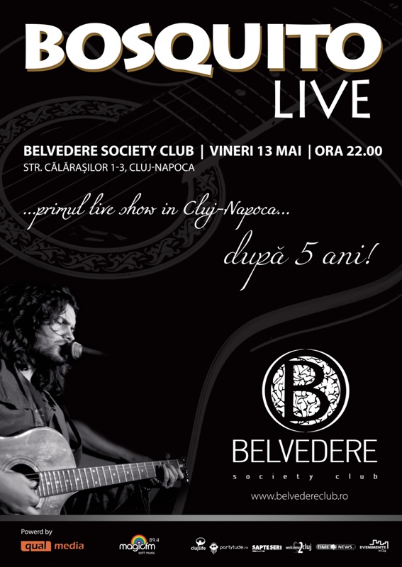 Bosquito @ Belvedere Society Club