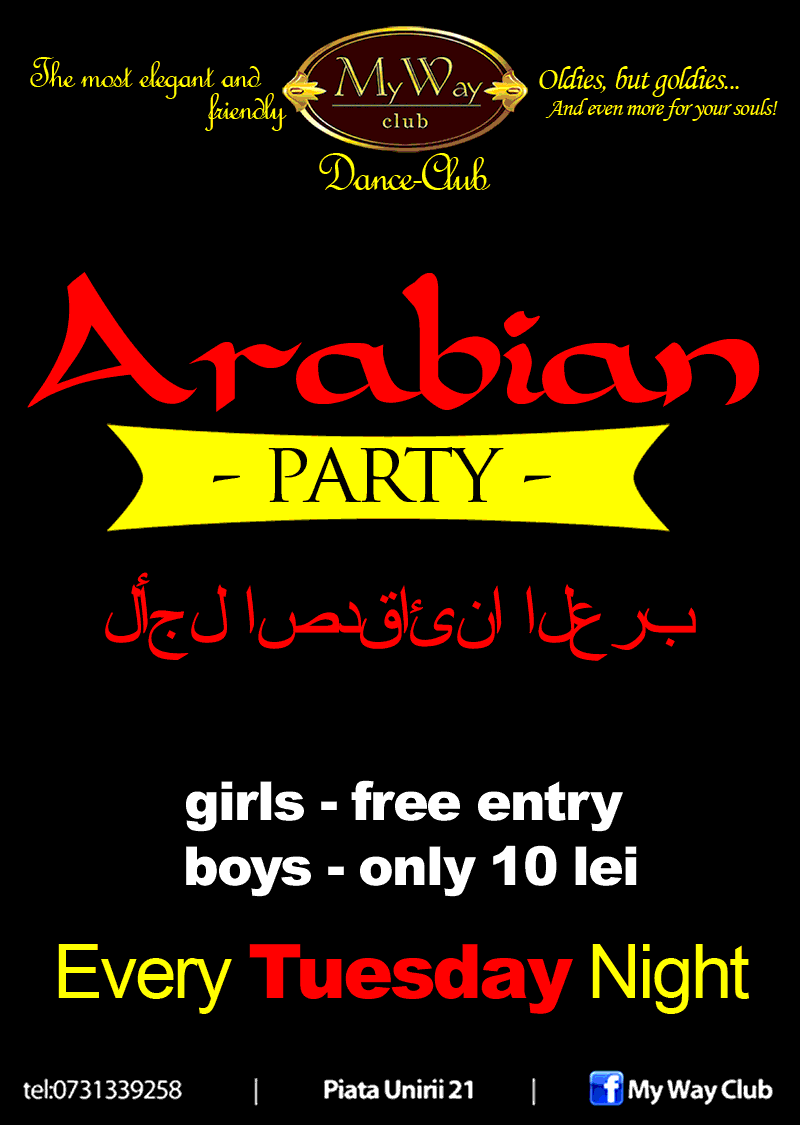 Arabian Party @ Club My Way