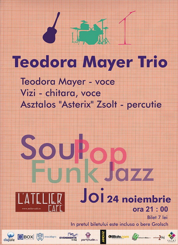 Teodora Mayer Trio @ L’Atelier Cafe