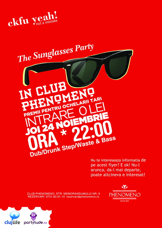 Sunglasses Party @ Club Phenomeno
