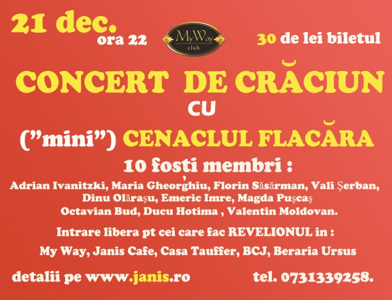 Concert de Craciun @ Club My Way