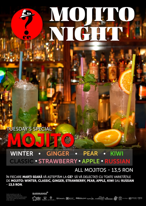Tuesday’s Special: Mojito Night @ Ce?