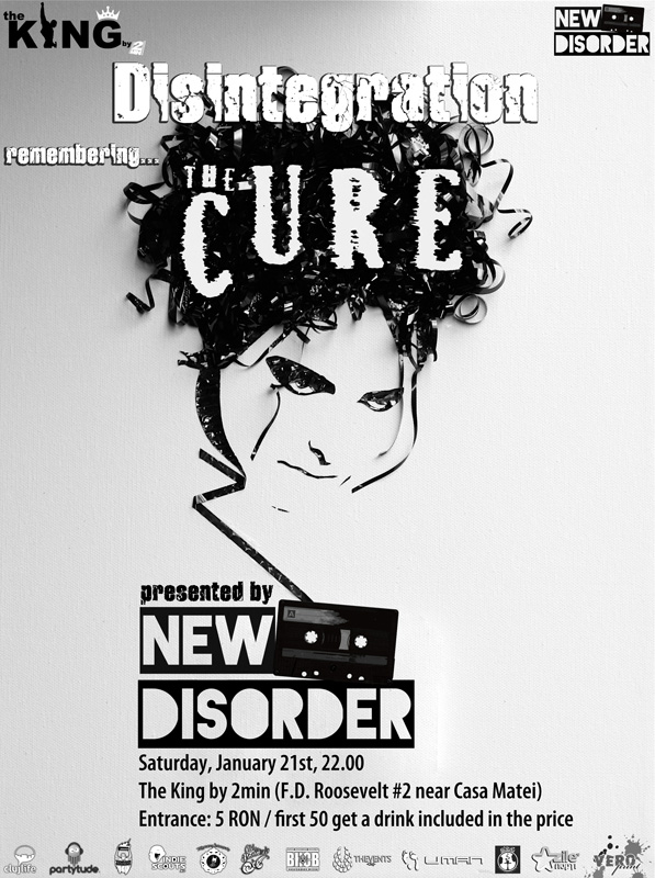 New Disorder presents: Disintegration – Remembering THE CURE @ The King