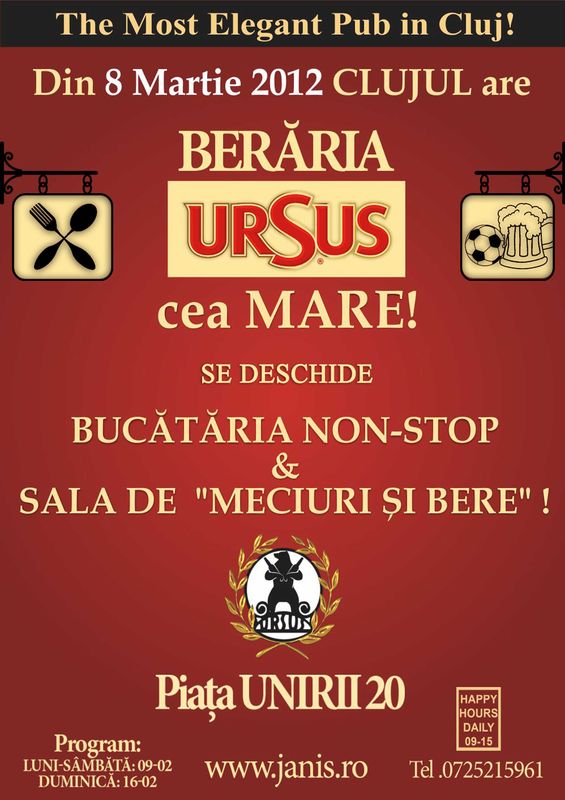 Beraria Ursus cea MARE