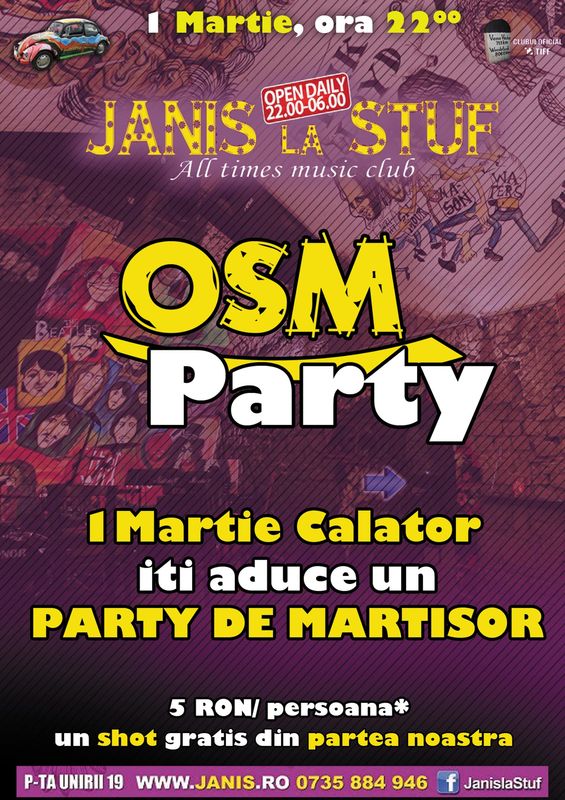 OSM Party @ Janis la Stuf