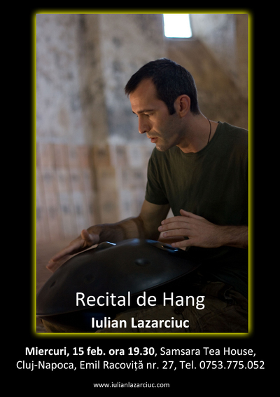 Recital de hang cu Iulian Lazarciuc