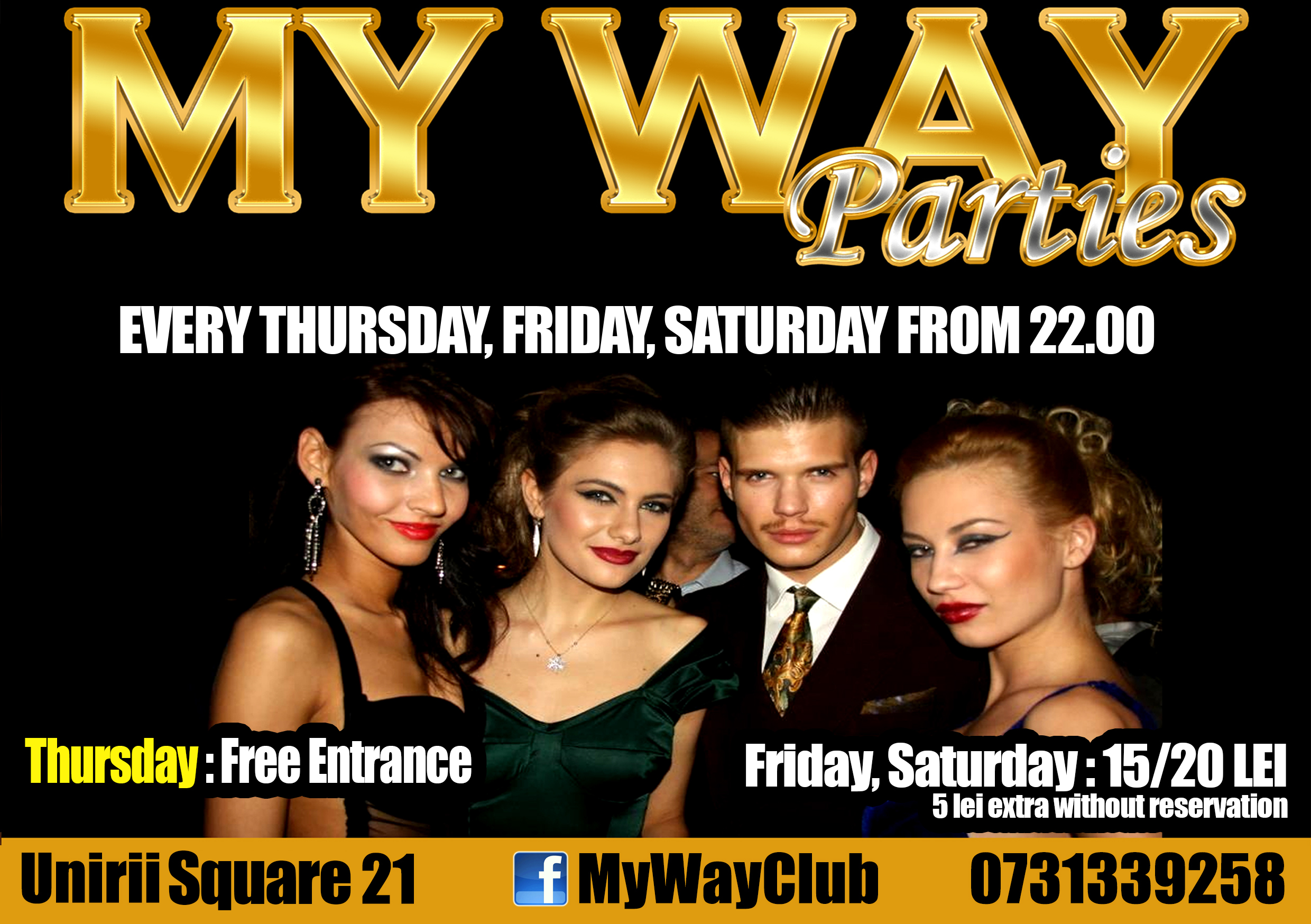 My Way Party @ Club My Way
