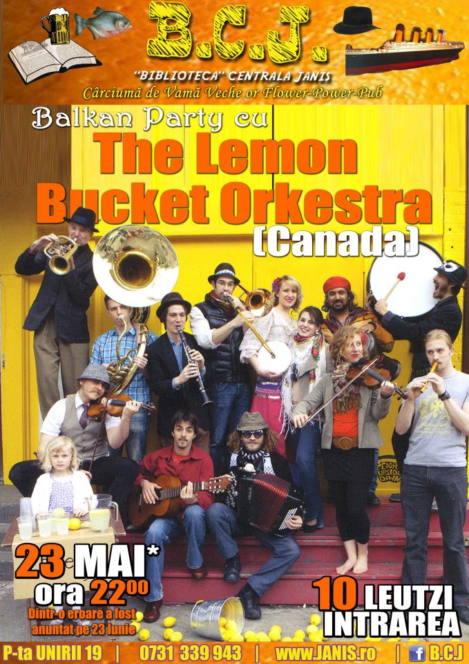 The Lemon Bucket Orchestra @ BCJ