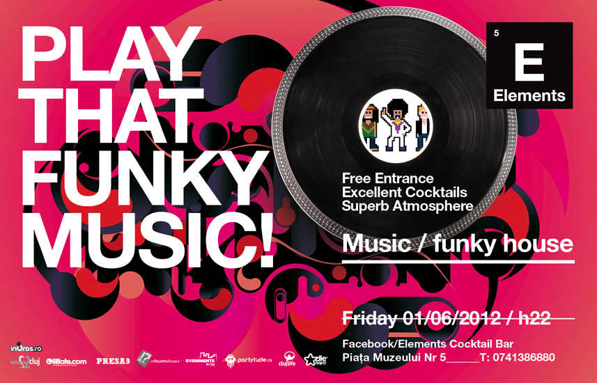 Play That Funky Music! @ Elements Cocktail Bar