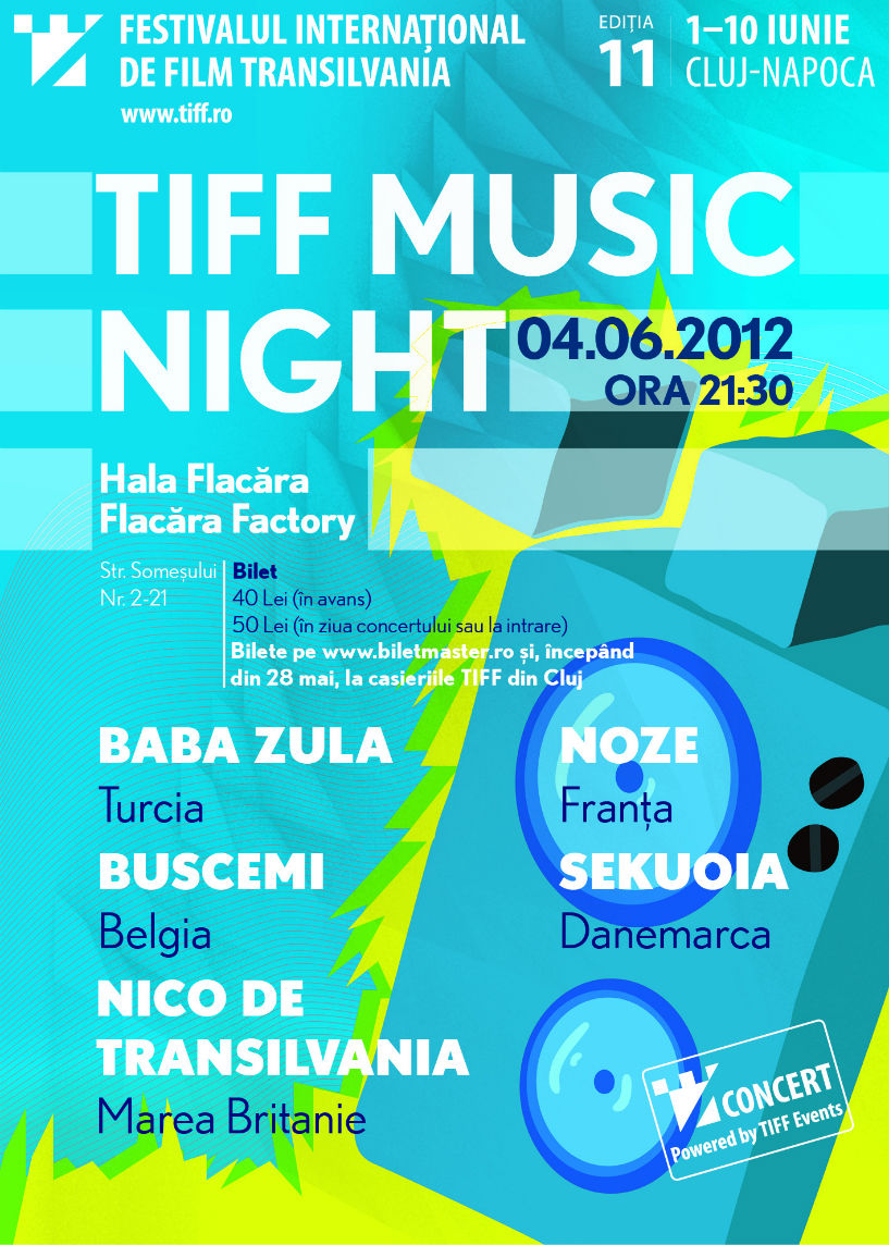 TIFF Music Night @ Hala Flacăra