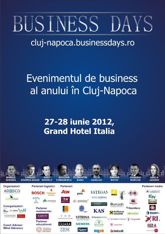 Cluj Napoca Business Days @ Hotel Grand Italia