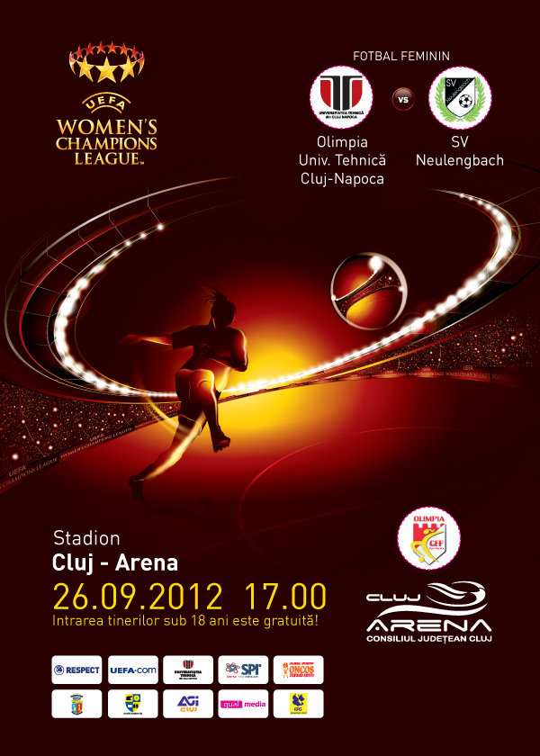 Fotbal feminin: Olimpia vs Sv Neulengbach @ Cluj Arena