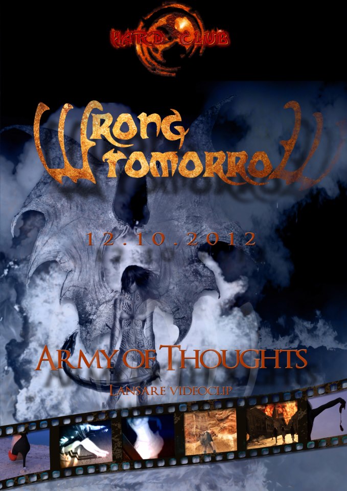 Lansarea videoclip: Wrong Tomorrow – Army of thoughts