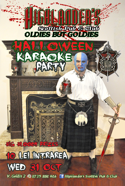Halloween Karaoke Party @ Highlander’s