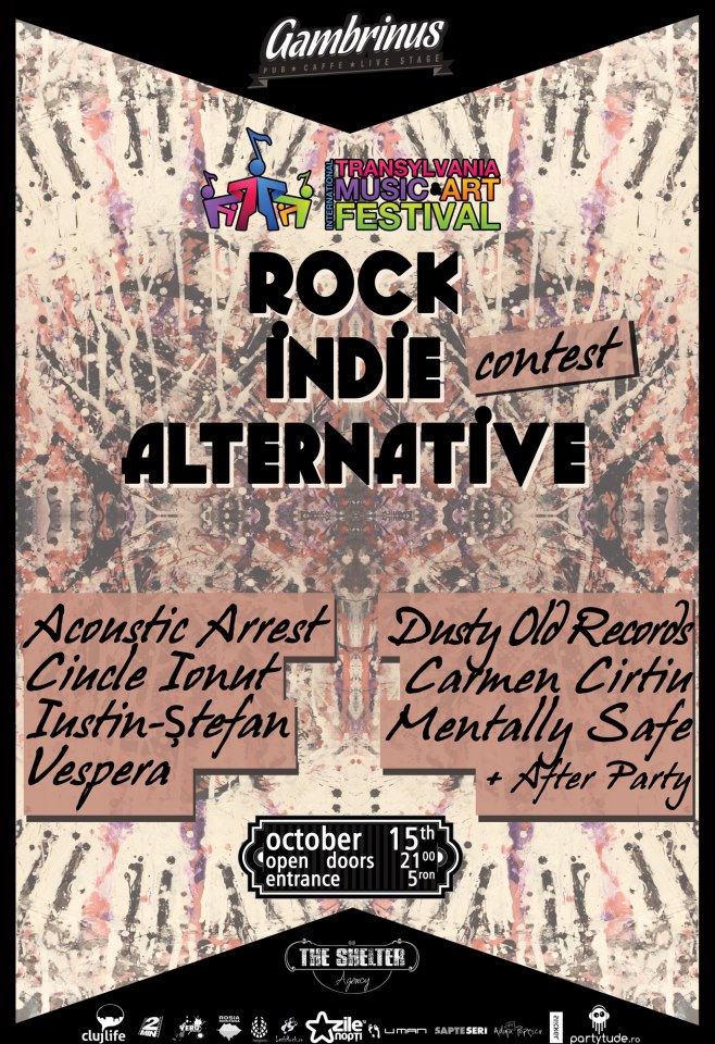 Rock indie alternative contest @ Gambrinus Pub