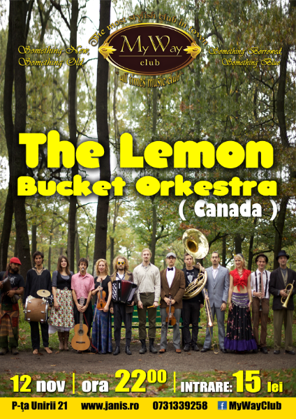 The Lemon Bucket Orkestra @ Club My Way