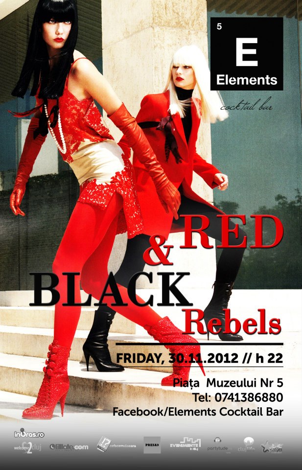 Red & Black Rebels @ Elements Cocktail Bar