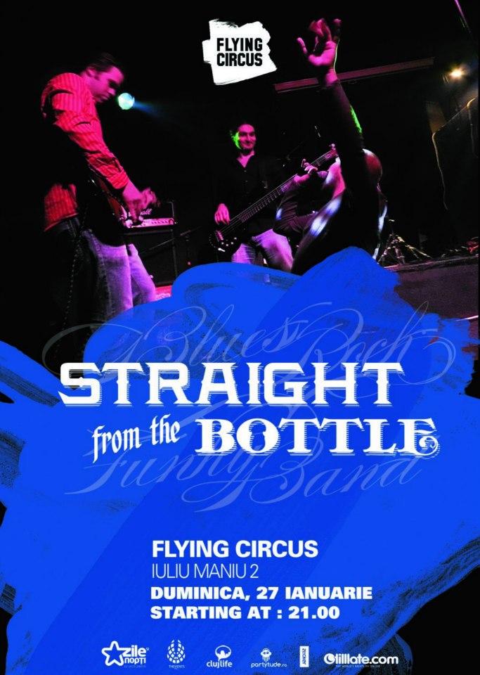 Straight from the bottle @ Flying Circus Pub