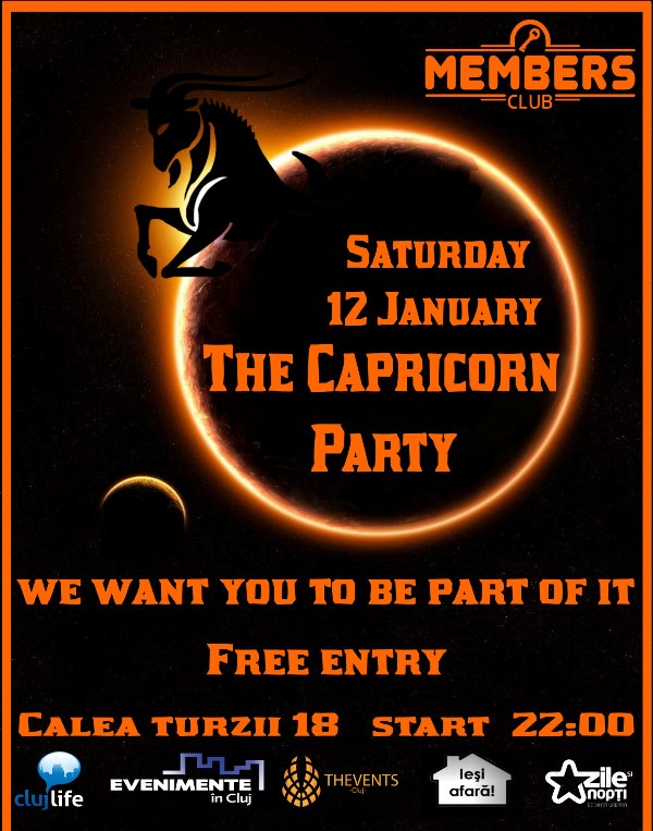 The Capricorn Party @ Members Club
