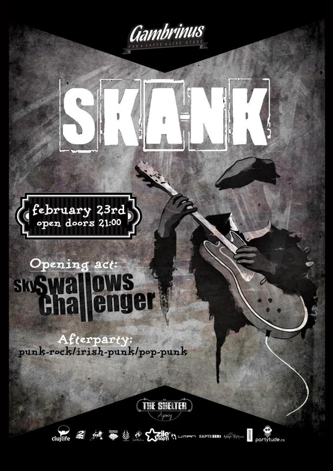 Ska-nk / Sky Swallows Challenger @ Gambrinus Pub