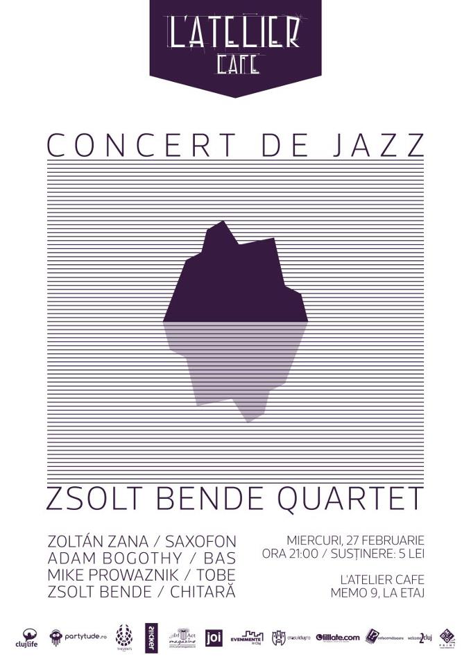 Concert de jazz: Zsolt Bende Quartet