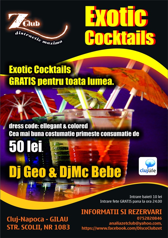 Exotic Cocktails Party @ Zet Club