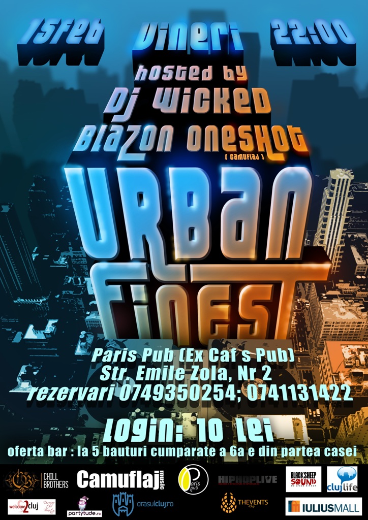 Urban Finest Party @ Paris Pub