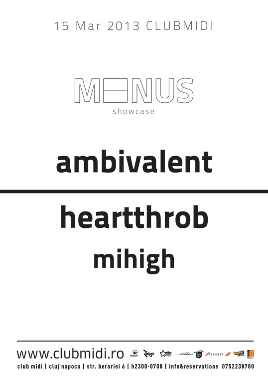 Ambivalent & Heartthrob @ Club Midi