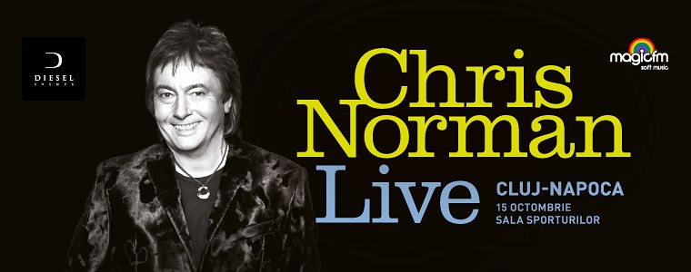 Chris Norman concerteaza la Cluj-Napoca