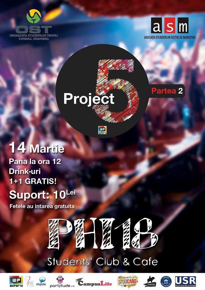 Project 5 part #2 @ Club Phi18