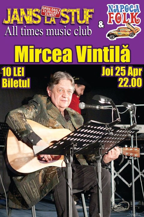 Mircea Vintila @ Janis la Stuf