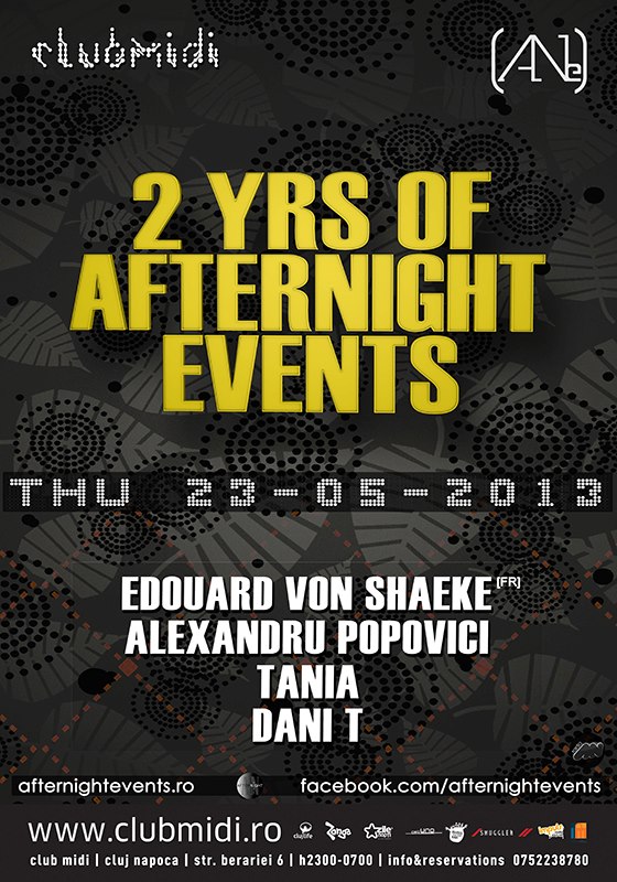 2 yrs Afternight Events @ Club Midi