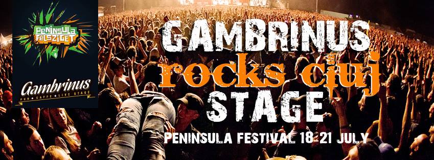 Gambrinus Rocks Cluj Stage @ Peninsula 2013