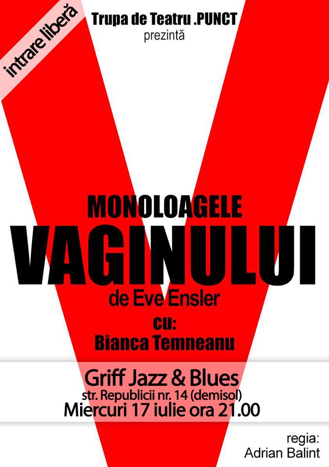 Monoloagele Vaginului @ Griff Jazz & Blues