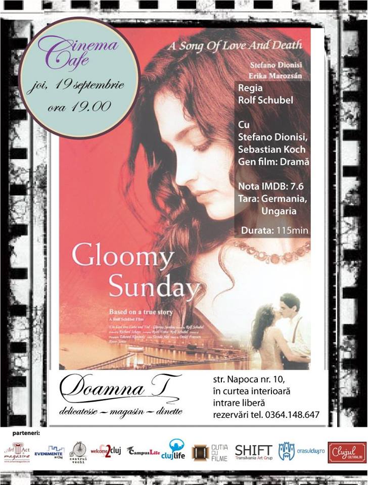 Gloomy Sunday, A Song of Love and Death @ Doamna T