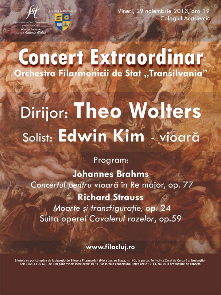 Concert extraordinar dirijat de Theo Wolters