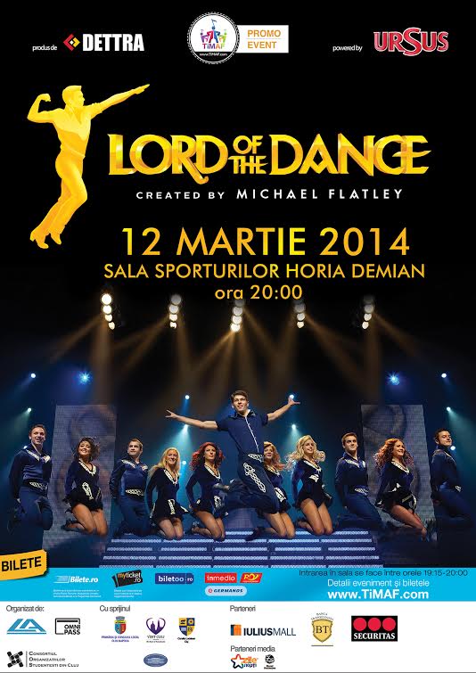 Lord of the Dance, pentru a doua oară la Cluj-Napoca