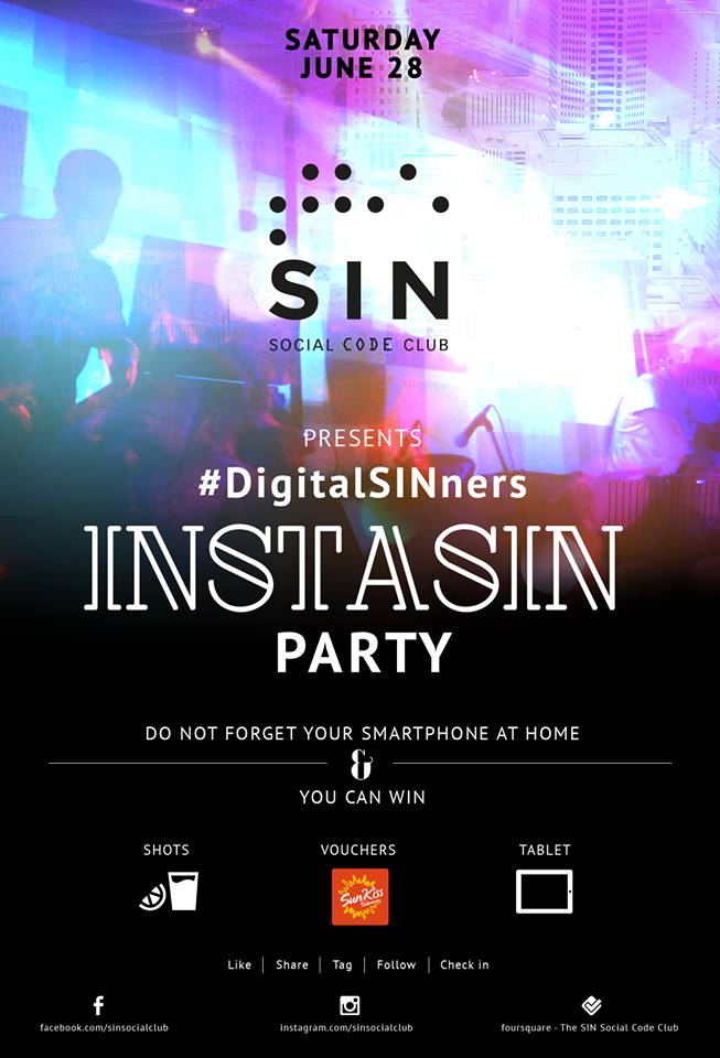InstaSIN Party @ The Sin