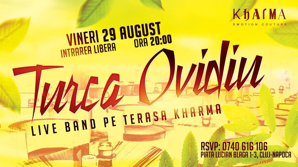Turca Ovidiu Band @ Terasa Kharma
