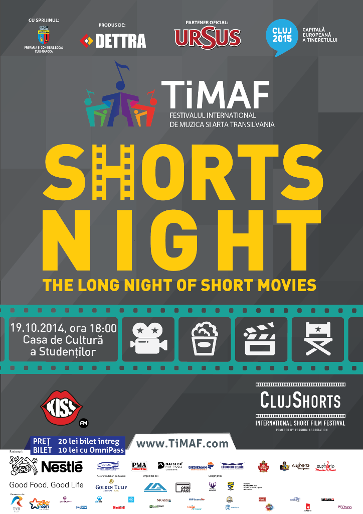 Shorts Night @ Casa de Cultura a Studentilor