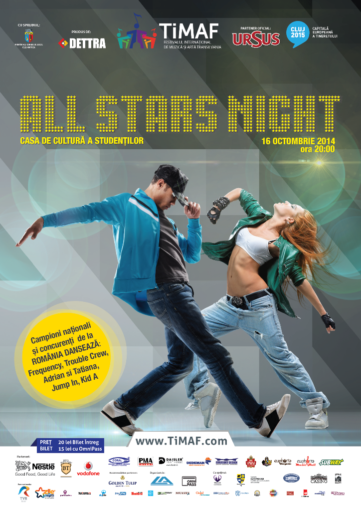 All Stars Night @ Casa de Cultura a Studentilor