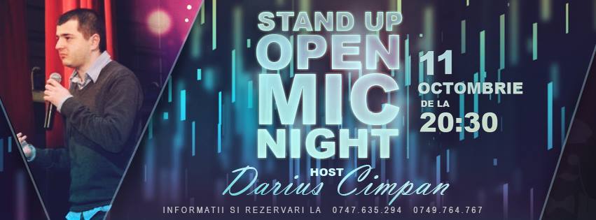 Stand-up Comedy Mic Night @ Le Parisien