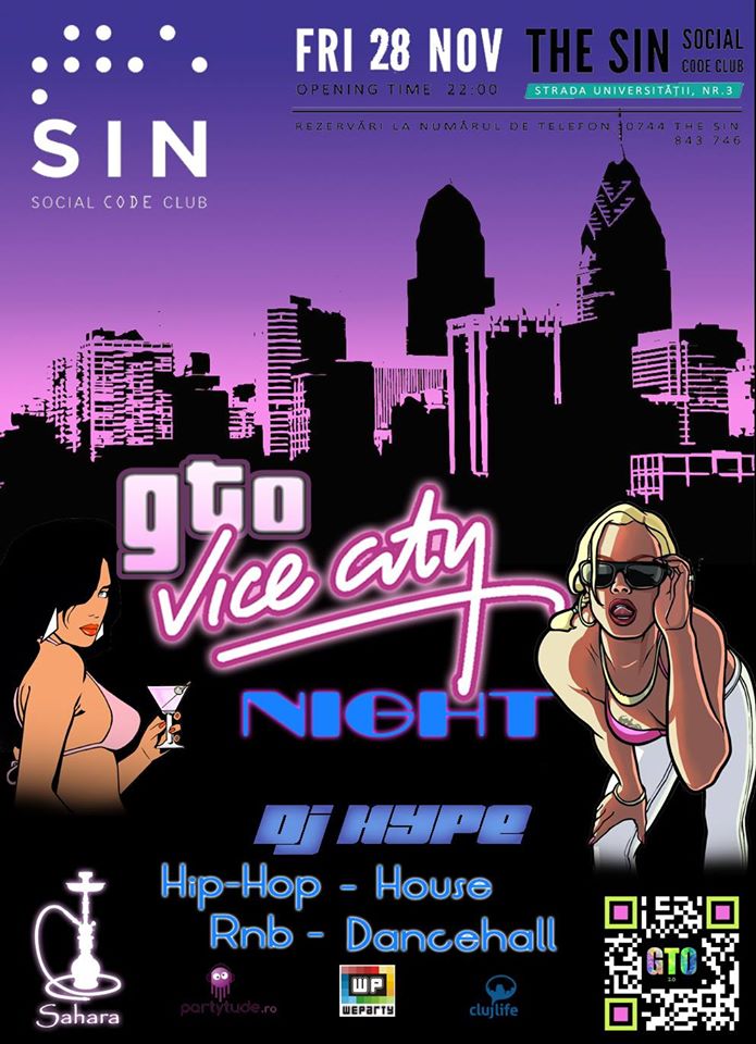 GTO-Vice City Night @ The Sin