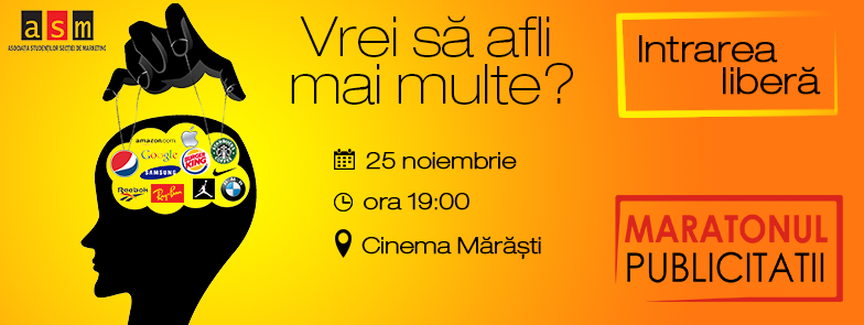 Maratonul Publicitatii @ Cinema Marasti