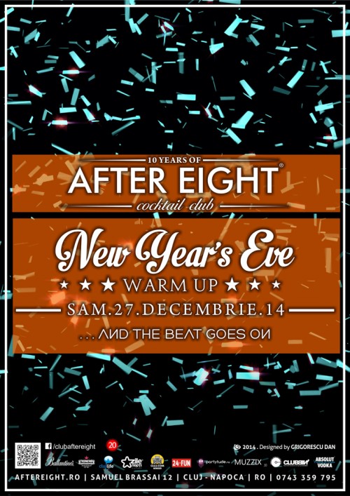 New Year’s Eve Warm Up Party @ After Eight