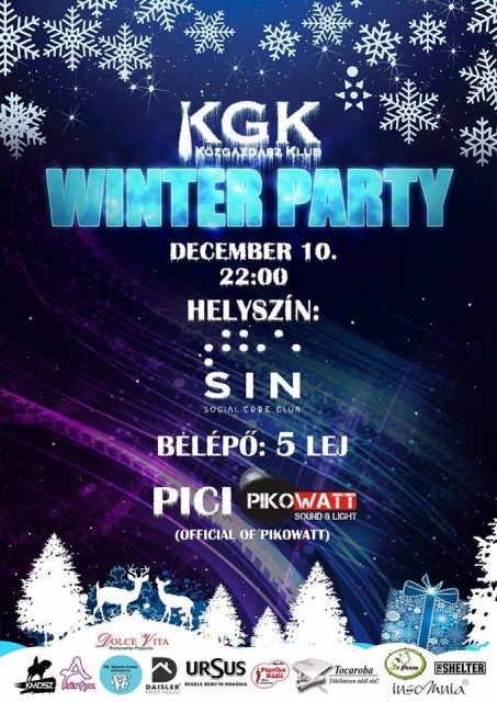KGK Winter Party @ The Sin – Social Code Club