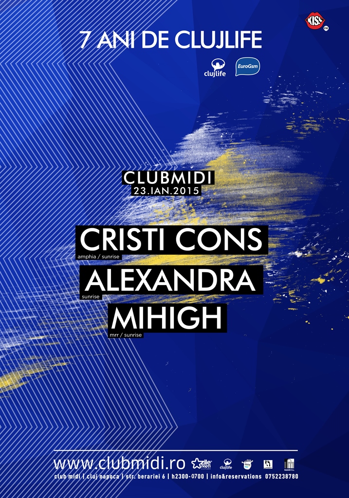 7 ani de ClujLife w/ Cristi Cons / Alexandra / Mihigh