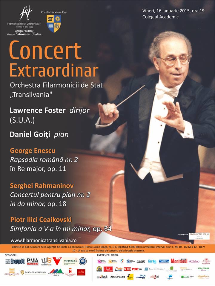Concert Extraordinar | dirijor Lawrence Foster