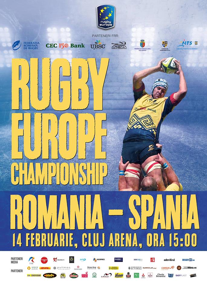 Rugby: România vs Spania @ Cluj Arena